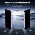 iPhone 14 Pro Max Tempered-Glass Privacy Screen Protector - 3 Pack ESR ESR