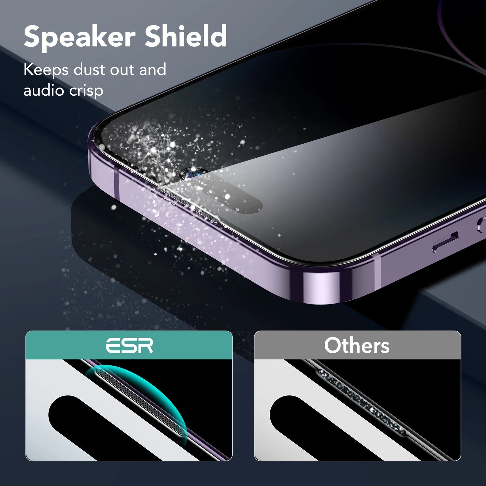 iPhone 14 Pro Max Tempered-Glass Privacy Screen Protector - 3 Pack ESR ESR
