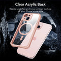 iPhone 15 Armor Tough Case (HaloLock) - Clear Pink ESR