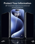 iPhone 15 Pro UltraFit Armorite Privacy Screen Protector - 3 Pack ESR ESR
