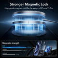 iPhone 15 Pro Boost Flickstand Case (HaloLock) - Clear Dark Blue ESR