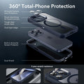iPhone 15 Pro Max Armor Tough Case (HaloLock) - Clear Dark Blue ESR ESR