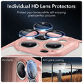 iPhone 15 Pro Max Armor Tough Case (HaloLock) - Clear Pink ESR