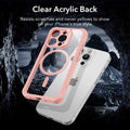 iPhone 15 Pro Max Armor Tough Case (HaloLock) - Clear Pink ESR