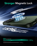 iPhone 15 Pro Max Cyber Tough Case with Stash Stand (HaloLock) - Dark Green ESR ESR