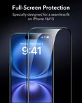 iPhone 16/15 UltraFit Armorite Privacy Screen Protector - 3 Pack ESR ESR