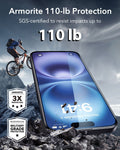 iPhone 16 HaloLock Classic Hybrid Case Protection Bundle (Camera Control, Stash Stand) - Clear ESR ESR