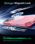 iPhone 16 Cyber Tough Magnetic Case (Camera Control, Stash Stand) - Pink ESR ESR