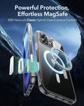 iPhone 16 Plus Classic Hybrid Magnetic Case (Camera Control) & Screen Protection Bundle - Clear ESR ESR
