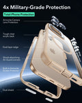 iPhone 16 Pro Armor Tough Magnetic Case (Camera Control, Stash Stand) - Desert Titanium ESR ESR