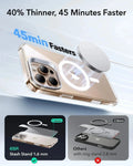 iPhone 16 Pro Max HaloLock Classic Hybrid Case Protection Bundle (Camera Control, Stash Stand) - Clear ESR ESR