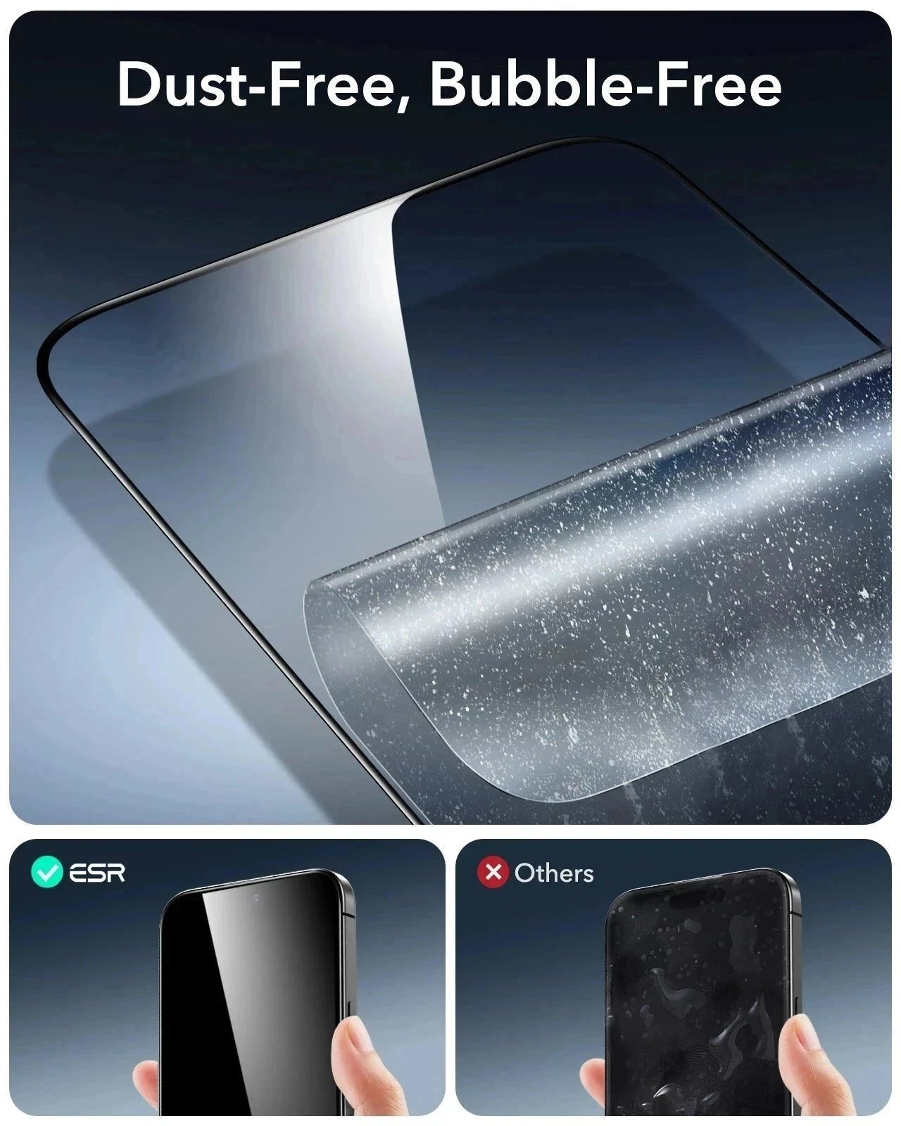 iPhone 16 Pro Max HaloLock Classic Hybrid Case Protection Bundle (Camera Control, Stash Stand) - Clear ESR ESR