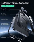 iPhone 16 Pro Armor Tough Magnetic Case (Camera Control, Stash Stand) - Frosted Black ESR ESR