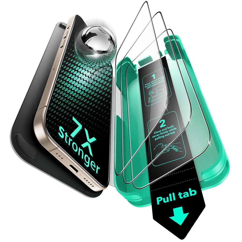 iPhone 16 Pro Armorite Screen Protector - 3 Pack ESR ESR