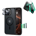 iPhone 16 Pro Max Classic Hybrid Magnetic Case (Camera Control) & Screen Protection Bundle - Frosted Black ESR ESR