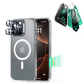 iPhone 16 Pro Max Classic Hybrid Magnetic Case (Camera Control) & Screen Protection Bundle - Frosted Clear ESR ESR