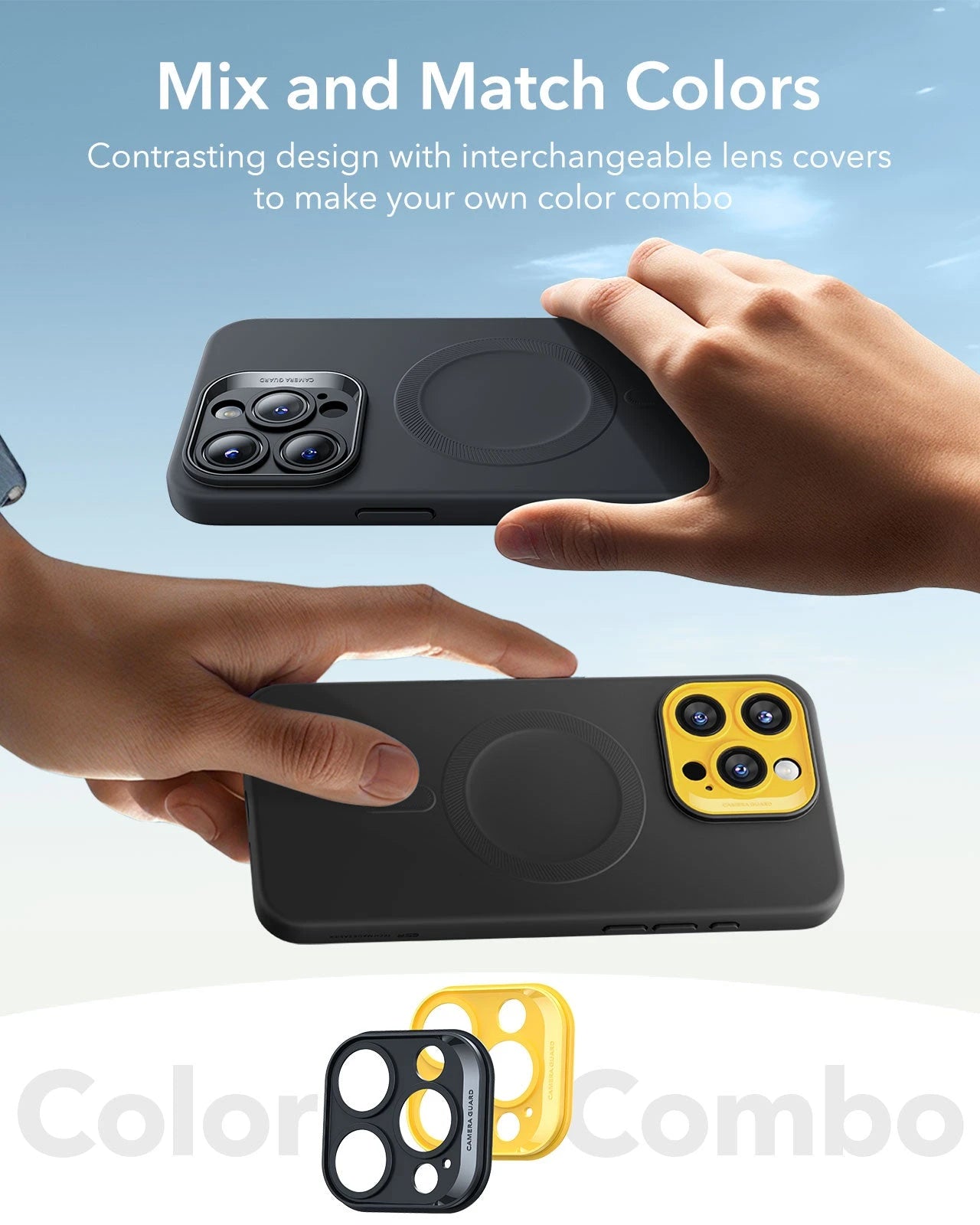 iPhone 16 Pro Max Cloud Soft Magnetic Case (Camera Control) - Black ESR ESR