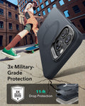 iPhone 16 Pro Max Cloud Soft Magnetic Case (Camera Control, Stash Stand) - Black ESR ESR