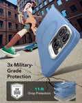 iPhone 16 Pro Cloud Soft Magnetic Case (Camera Control, Stash Stand) - Light Blue ESR ESR