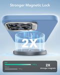 iPhone 16 Pro Cloud Soft Magnetic Case (Camera Control, Stash Stand) - Light Blue ESR ESR