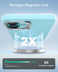 iPhone 16 Cloud Soft Magnetic Case (Camera Control, Stash Stand) - Teal ESR ESR
