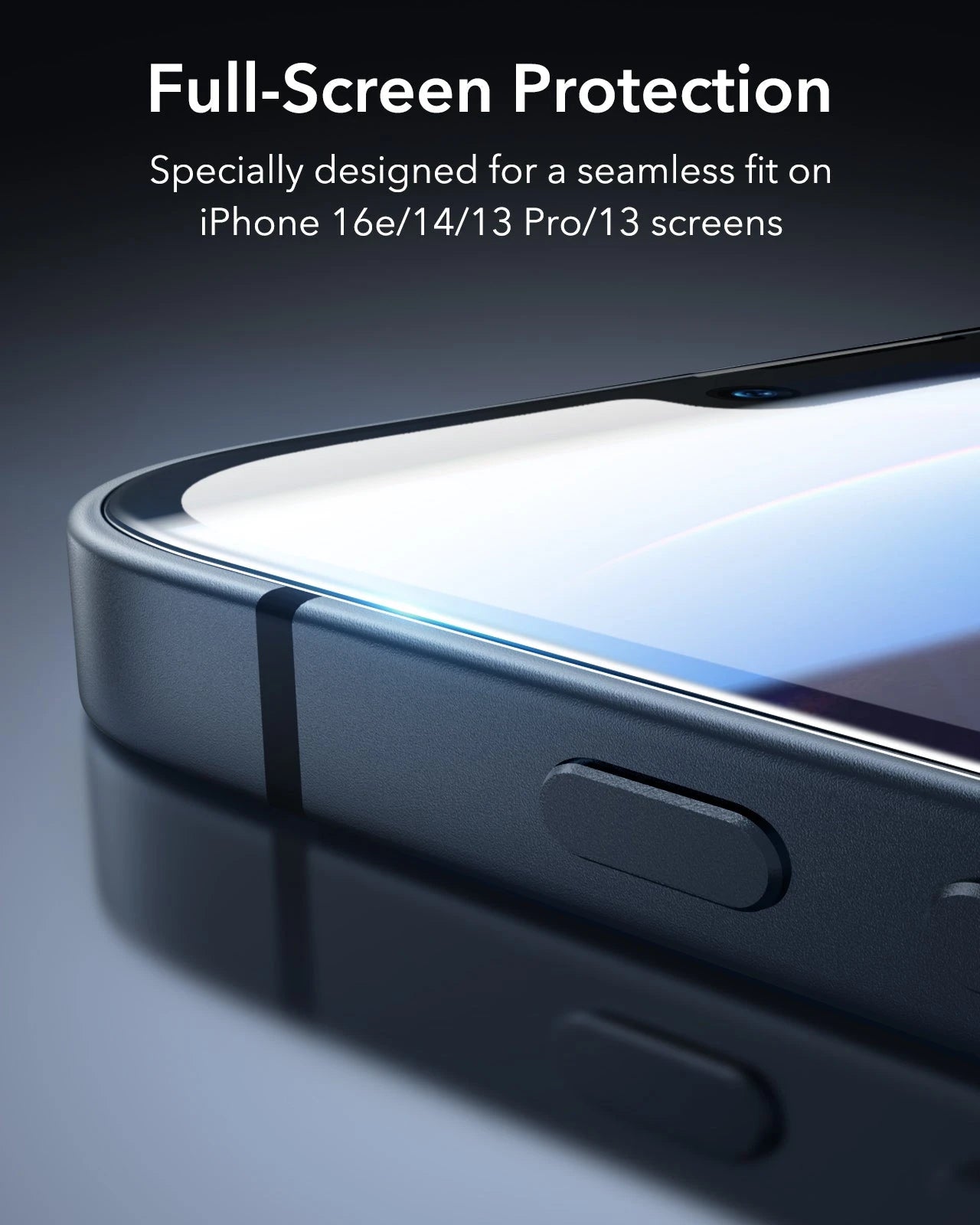 iPhone 16e HaloLock Classic Hybrid Case Protection Bundle - Frosted Black ESR ESR