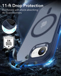 iPhone 16e HaloLock Classic Hybrid Case - Frosted Blue ESR ESR