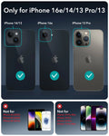 iPhone 16e UltraFit Classic Privacy Screen Protector - 3 Pack with Alignment Frame ESR ESR