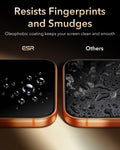ESR iPhone 18 Pro Max Corning Glass Screen Protector Resists Fingerprints and Smudges
