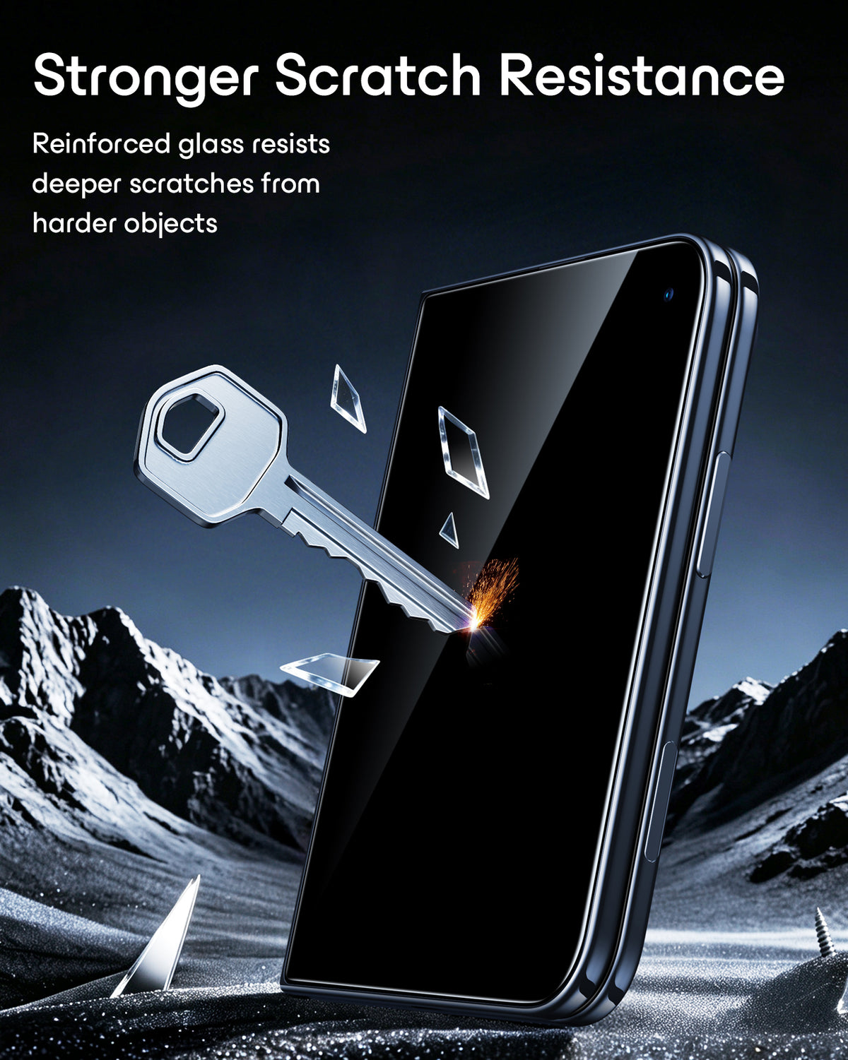 esr iPhone Duo Armorite Tempered Glass Privacy Screen Protector 3 Pack Stronger Scratch Resistance