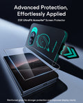 esr iPhone Duo Armorite Tempered Glass Screen Protecor Advanced Protection, Effortlessly Applied