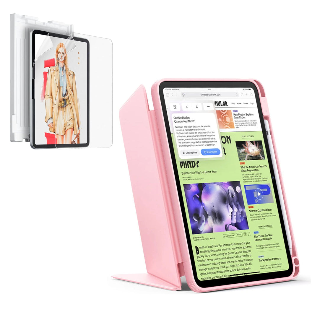 iPad 11" (A16, 2025) Flip Art Bundle