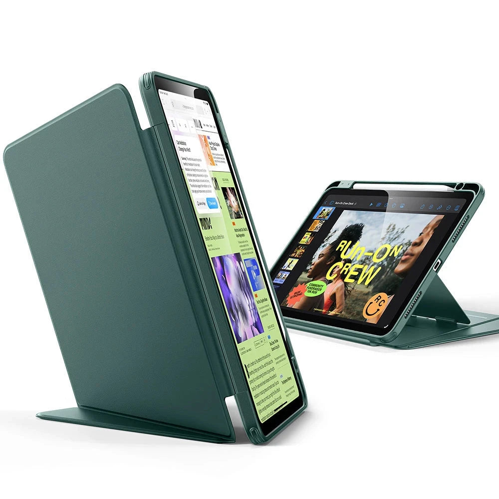 iPad Air 11" (2025) Flip Magnetic Case with Pencil Holder - Green ESR ESR