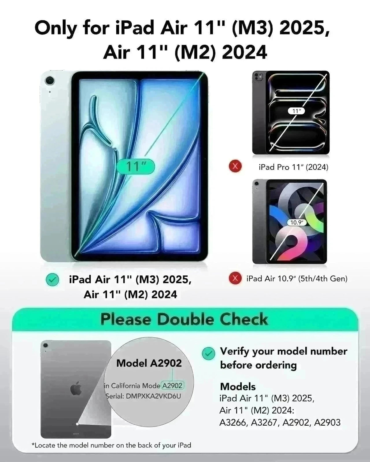 Protector De Pantalla Mate Para IPad Air 11 (7ª/6ª Generación) - Efecto Papel, Antirreflejos, Alta Sensibilidad, 3 Piezas