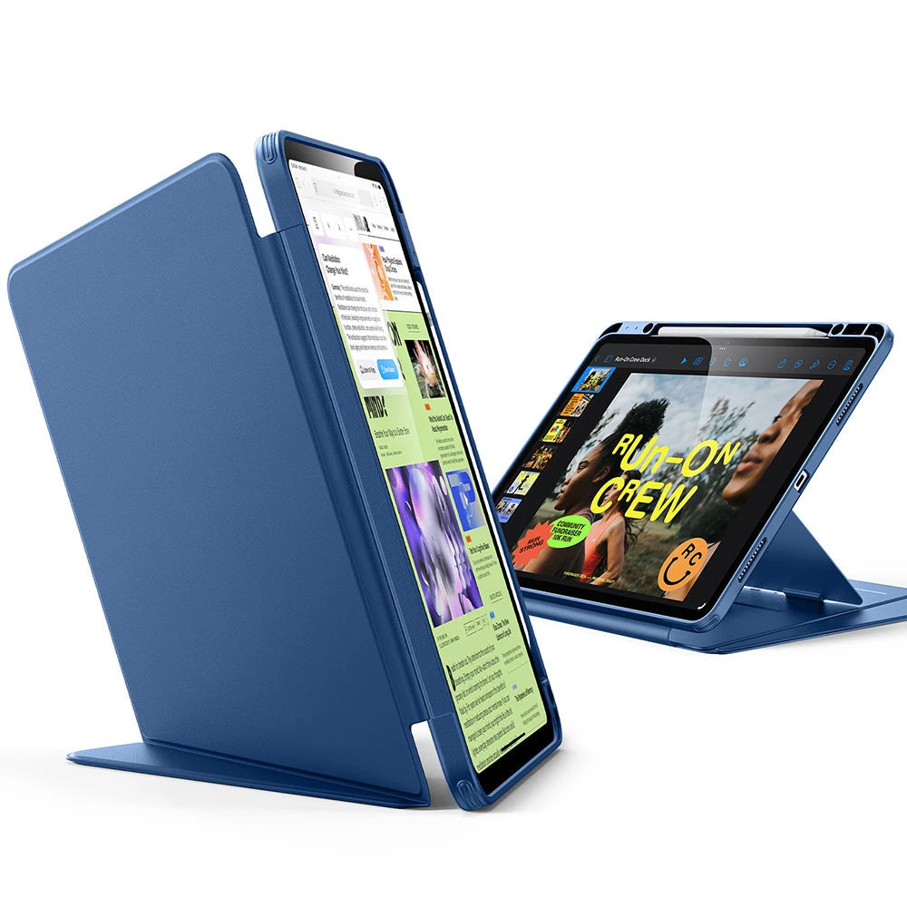 iPad Air 13" (2025) Flip Magnetic Case with Pencil Holder - Navy Blue ESR ESR