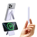 Qi2 5,000 mAh MagSlim Kickstand Power Bank - Lavender ESR ESR