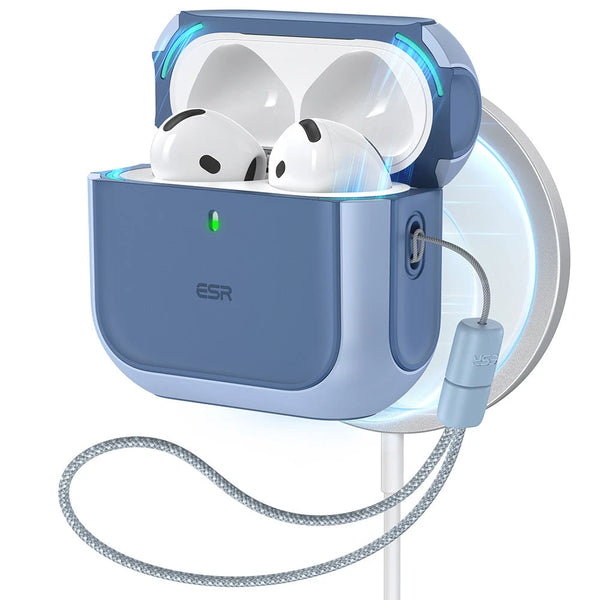 Blue Orbit Hybrid AirPods 4 MagSafe Case in 11 Colors | ESR