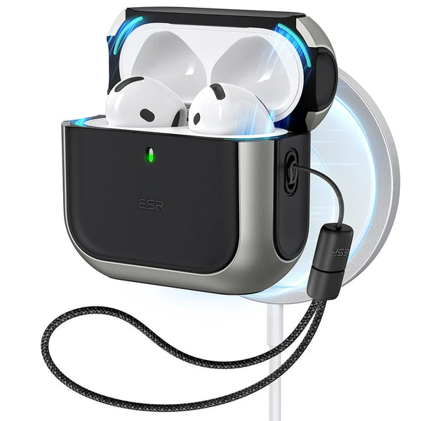 Titanium Orbit Hybrid AirPods 4 MagSafe Case in 11 Colors | ESR
