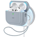 orbit hybrid airpods magsafe case gray