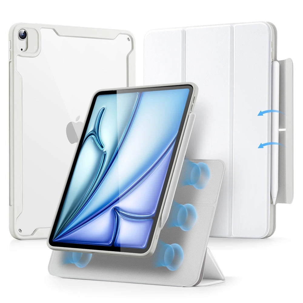 iPad Air 11" (2025) Rebound Hybrid Case 360 - Brilliant White ESR ESR