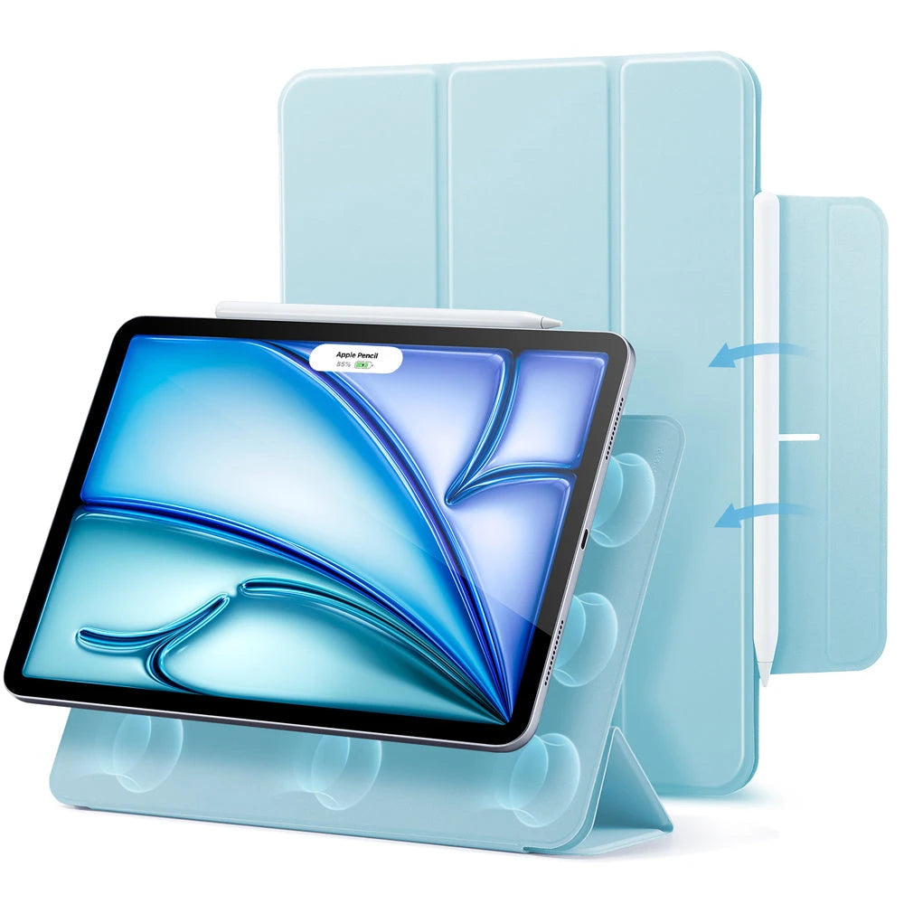 iPad Air 11″ (2025) Rebound Magnetic Case - Sky Blue - ESR 