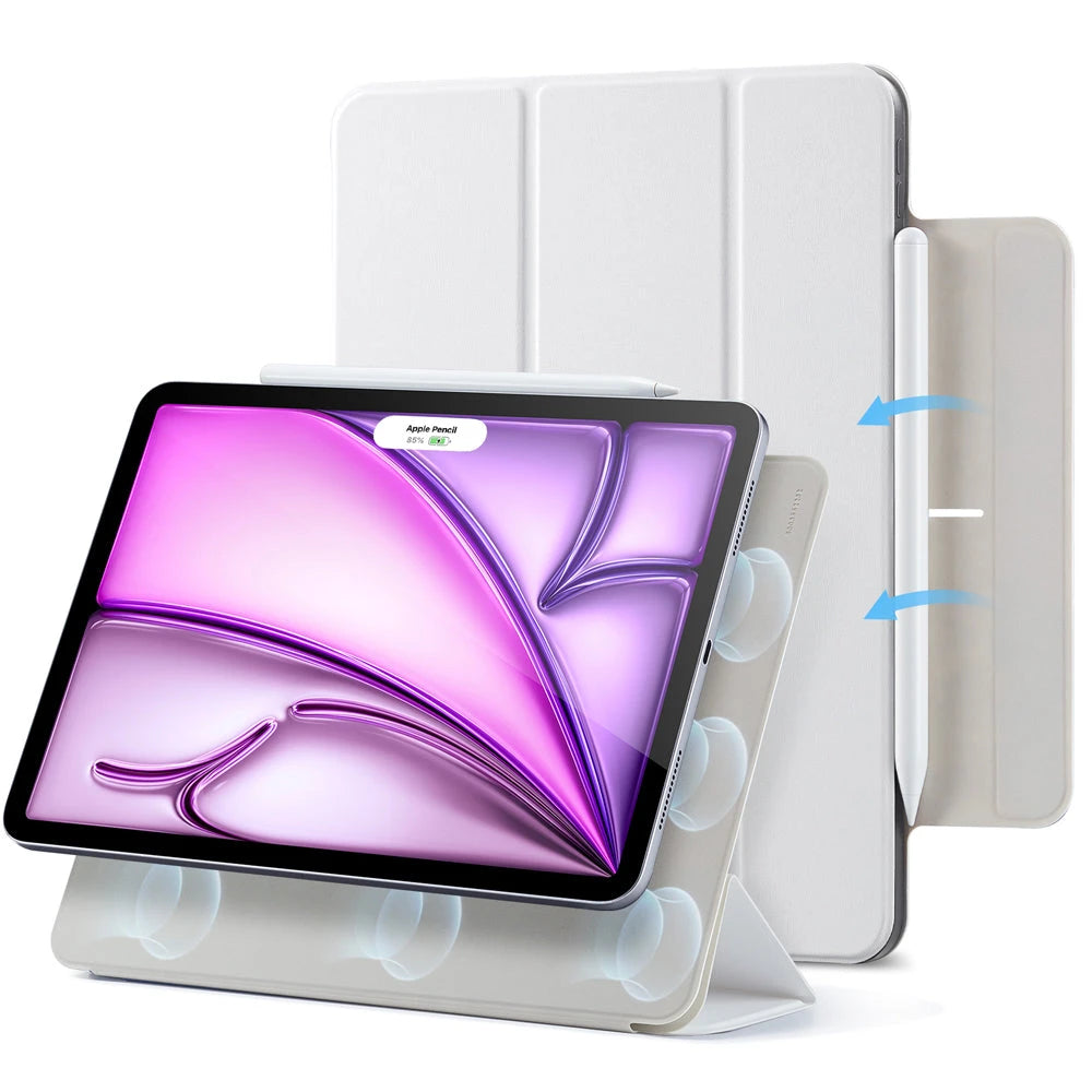 iPad Air 13" (2025) Rebound Magnetic Case - Brilliant White ESR ESR