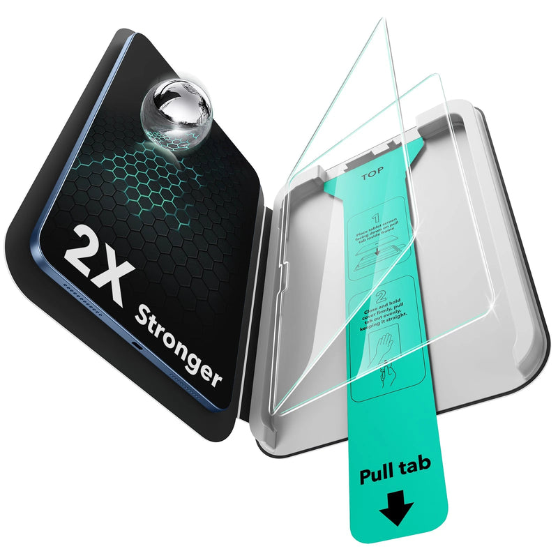 2-Pack Tempered Glass Screen Protector For IPad 10th Gen 10.9-inch (2022) – Easy Install